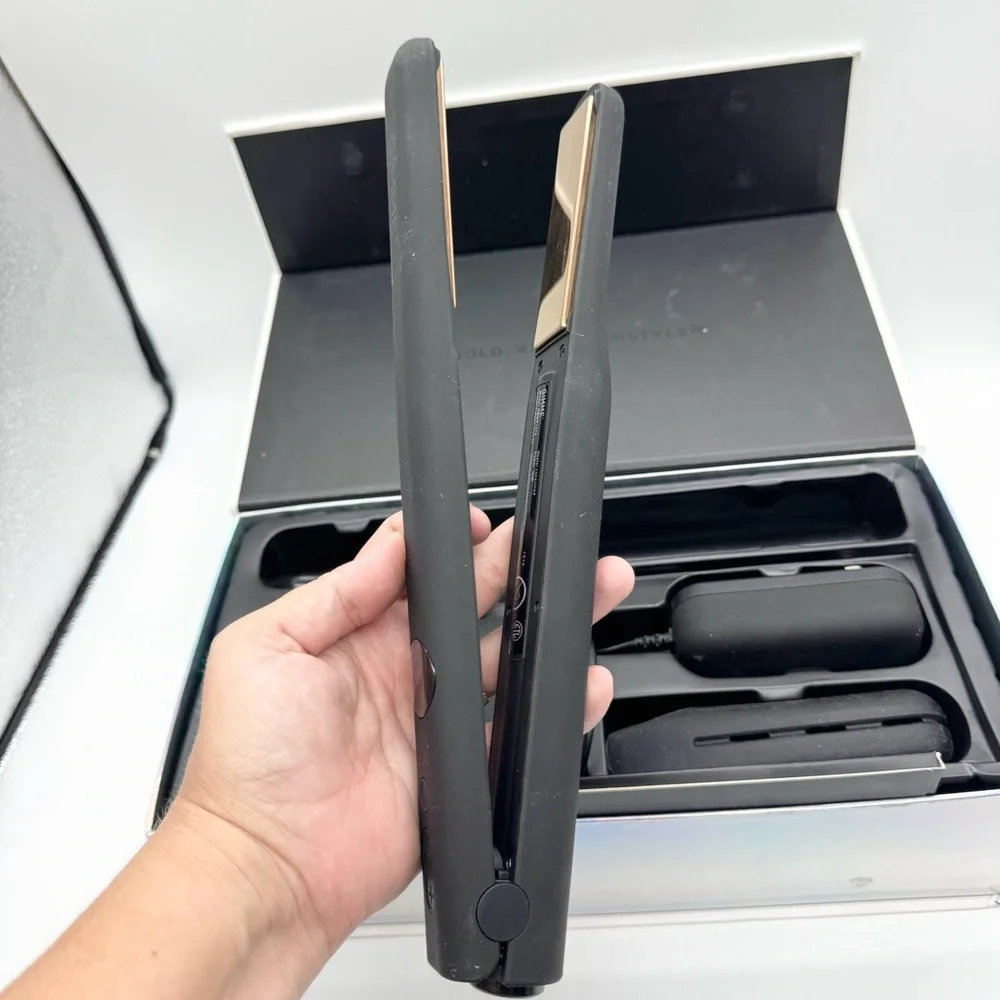 GIMME Beauty Freedom CORDLESS Styling Flat Iron Black -‎ Like NEW With Box!